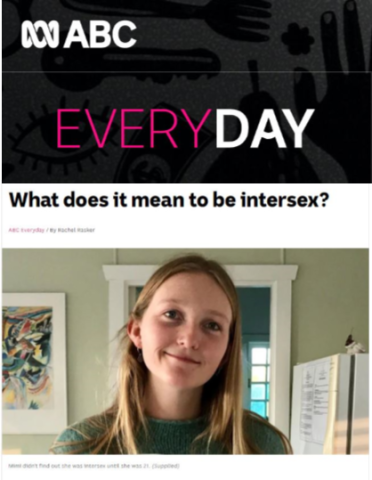 What does it mean to be intersex?