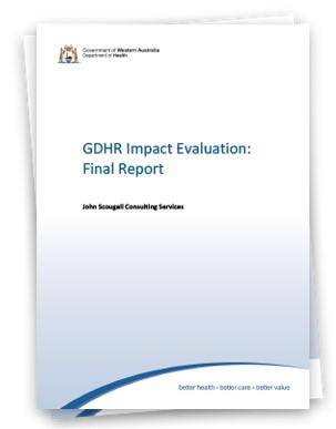 GDHR impact evaluation