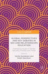 purple and orange swirl journal cover of glbal perspectives and key debates in sex and relationships education