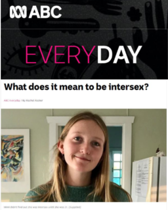 What does it mean to be intersex?